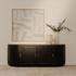 Nicola Media Cabinet Black by Moes Home