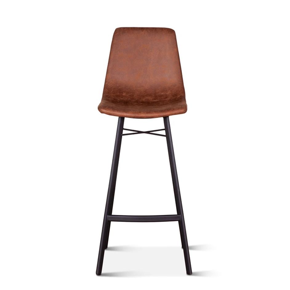 Sam Bar Chair, Trapper Brown by Home Trends & Design