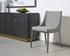 DIONNE DINING CHAIR - MONUMENT PEBBLE by Sunpan