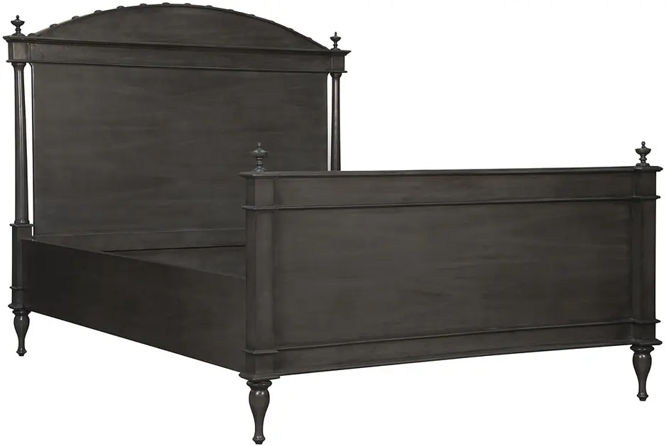 Owen Bed, Queen, Pale by Noir Furniture
