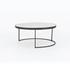 Evelyn Round Nesting Coffee Table by FOUR HANDS
