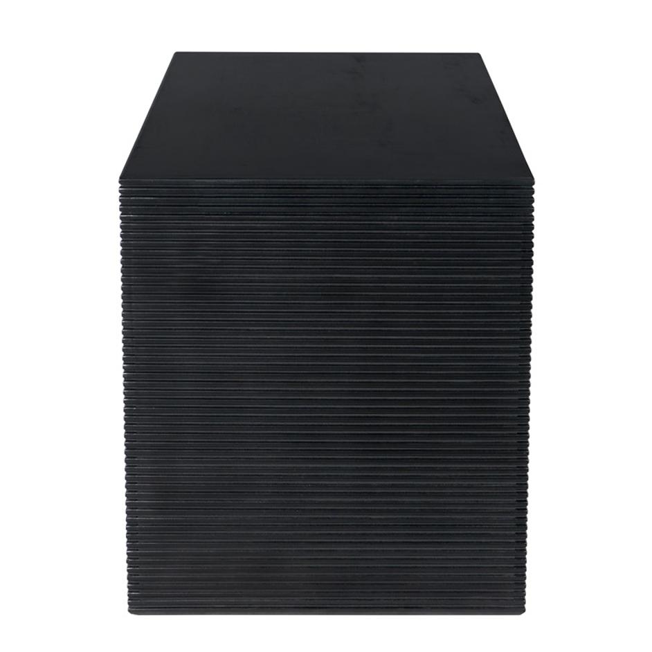 Manhattan Desk, Hand Rubbed Black by Noir Furniture