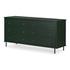Reagan 6 Drawer Dresser Deep Green by Moes Home