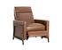 BRANDON RECLINER - SHALIMAR TOBACCO LEATHER by Sunpan