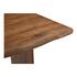Lila Large Dining Table Brown by Moes Home