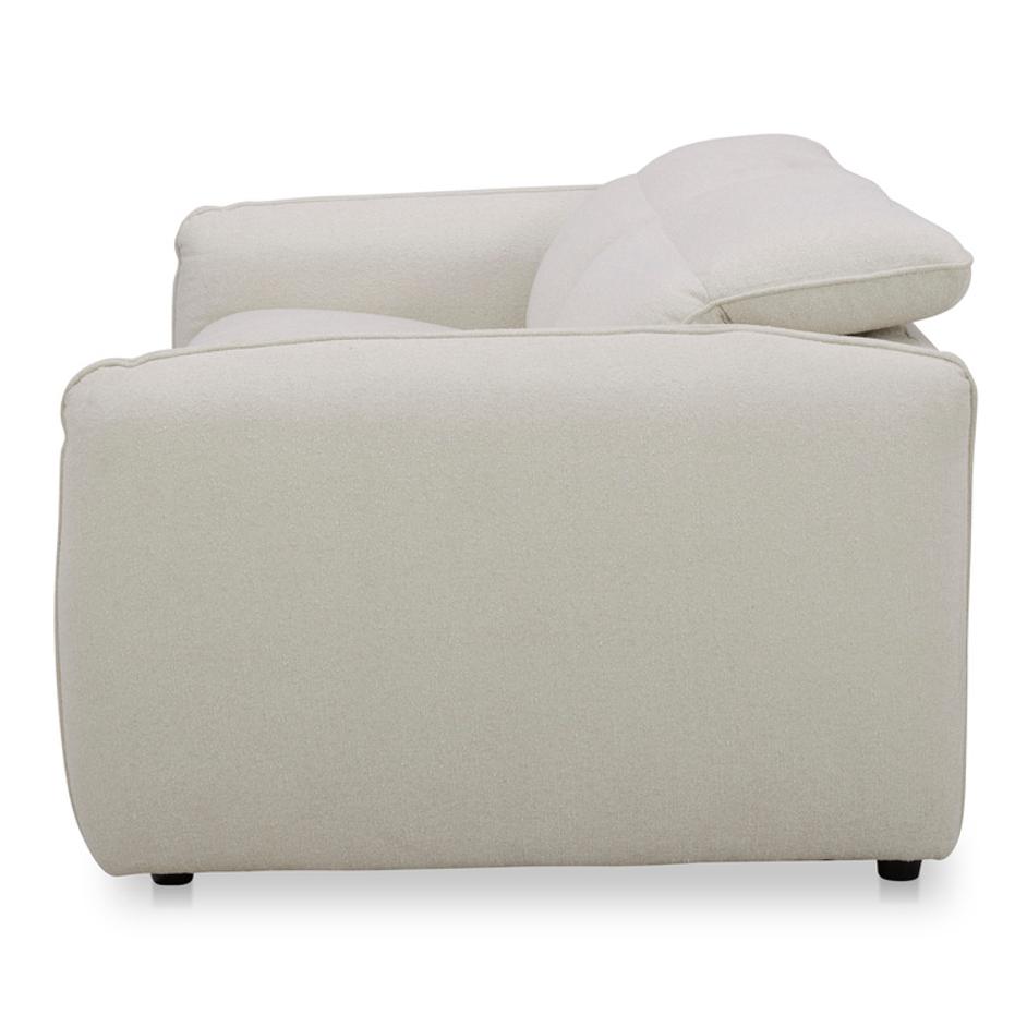 Eli Power Recliner Sofa Warm White by Moes Home