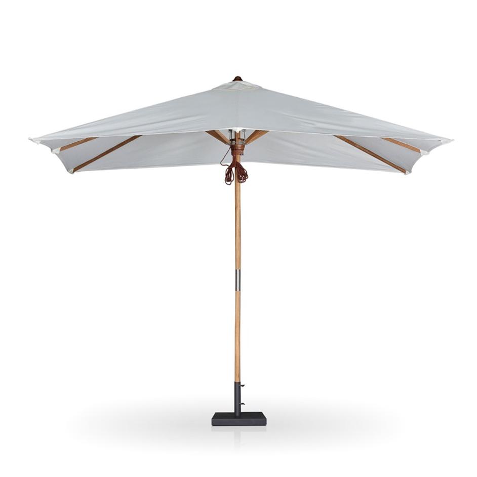 Baska Outdoor Rectangular Umbrella - Arashi Salt by Four Hands