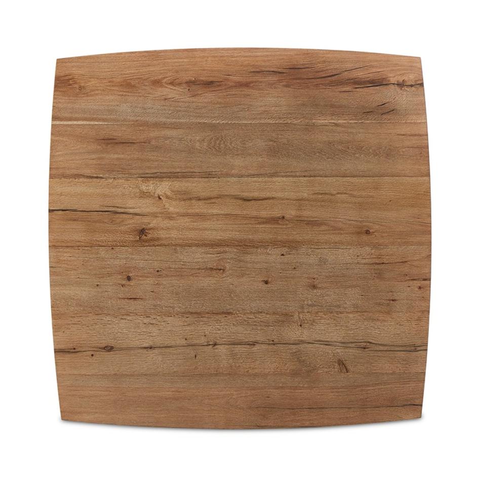 Brinton Square Coffee Table in Rustic by FOUR HANDS