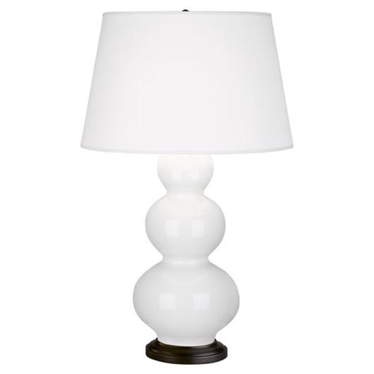 Lily Triple Gourd Table Lamp by Robert Abbey