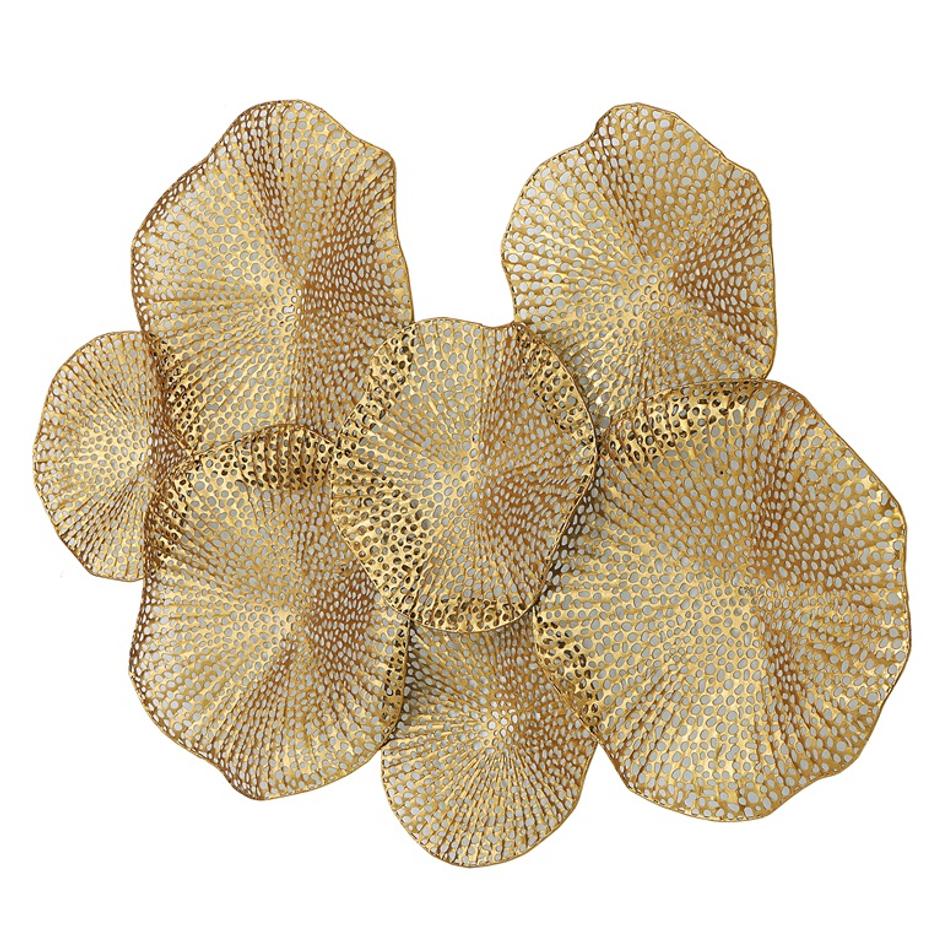 Ripley Gold Metal Wall Art by Uttermost