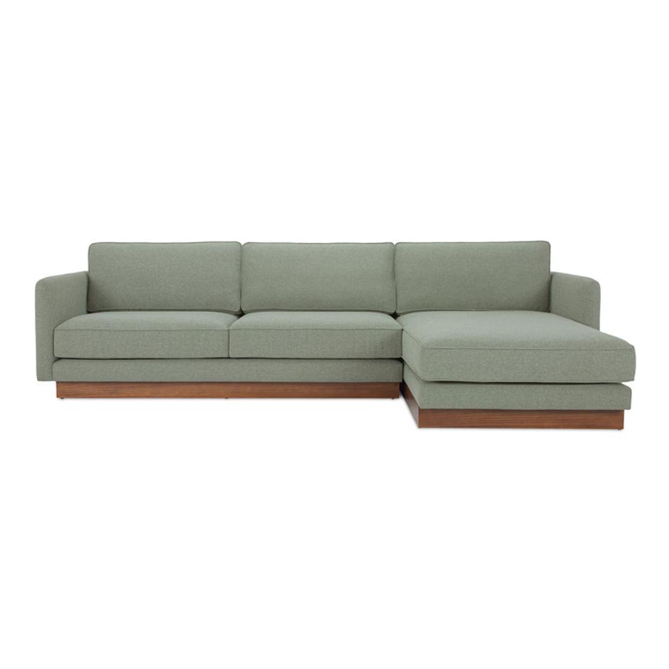 Vernon Right Sectional Sage by Moes Home