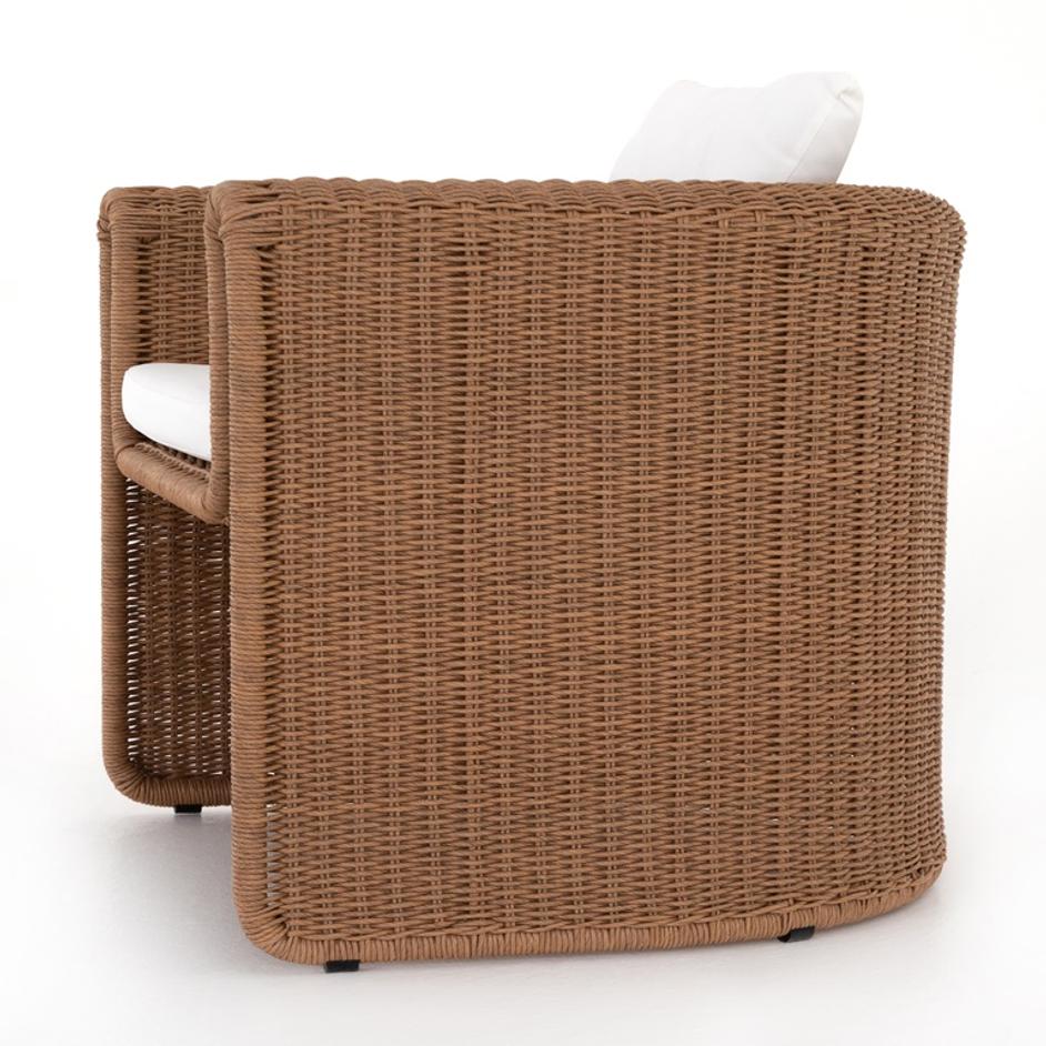 Tucson Woven Outdoor Chair In Natural by FOUR HANDS