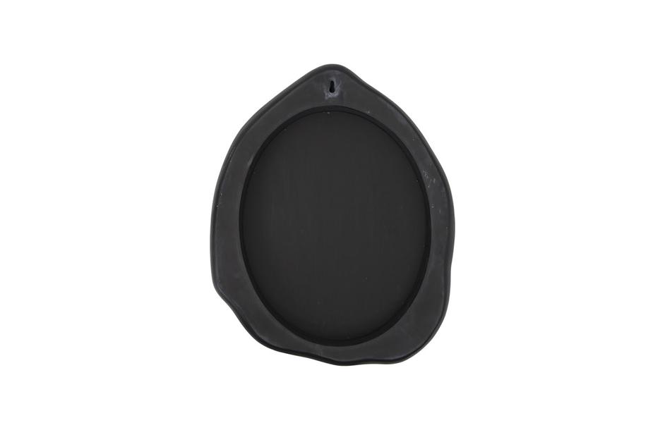 Geode Mirror, Black And Silver, Matte by PHILLIPS COLLECTION