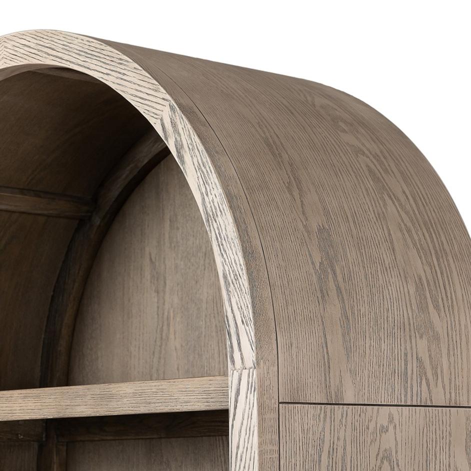 Tolle Bookcase - Rustic White Solid by Four Hands