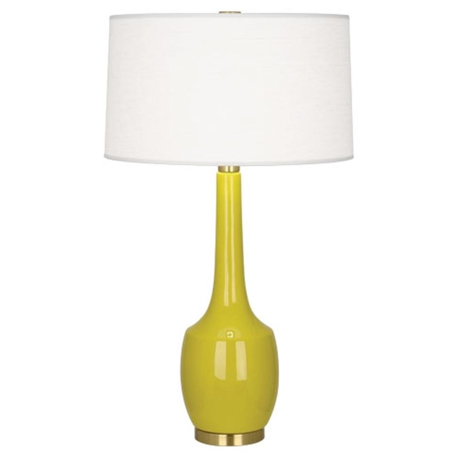Citron Delilah Table Lamp by ROBERT ABBEY