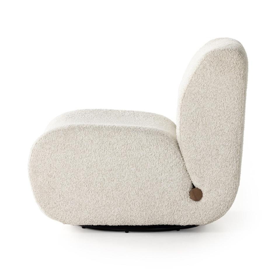 Siedell Swivel Chair - Sheldon Ivory by Four Hands