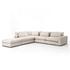 Bloor 4 Pc Raf Sectional with Ottoman in Essence by FOUR HANDS