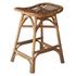 Damara Rattan Counter Stool In Canary Brown  by New Pacific Direct