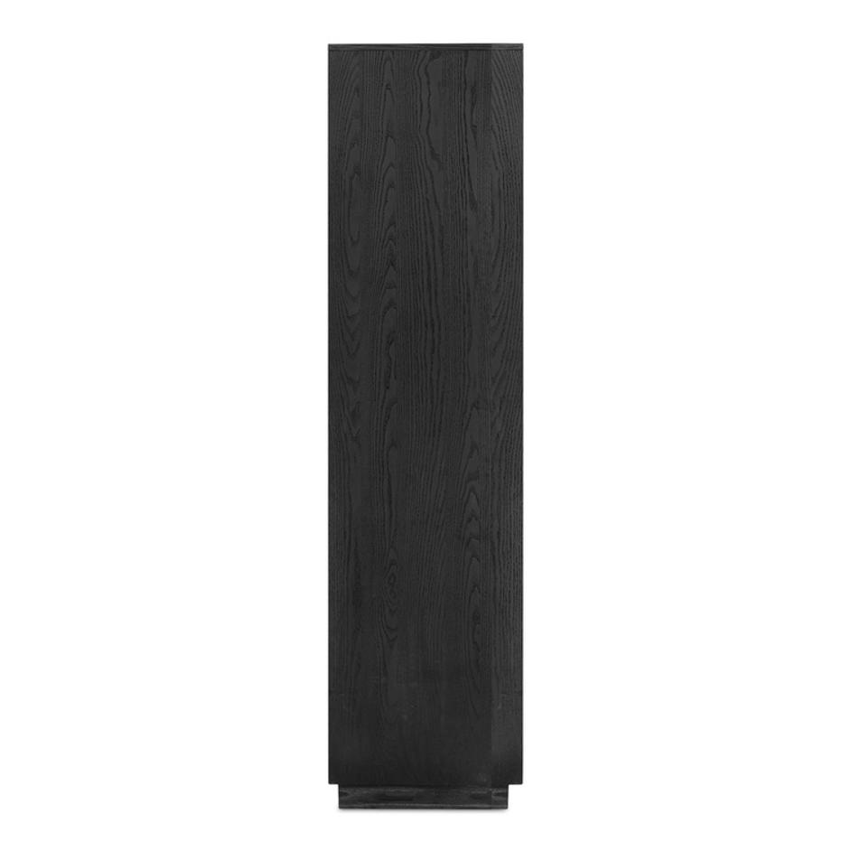 Charlotte Tall Cabinet Black by Moes Home