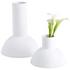 Purezza Vase in White by Cyan Design