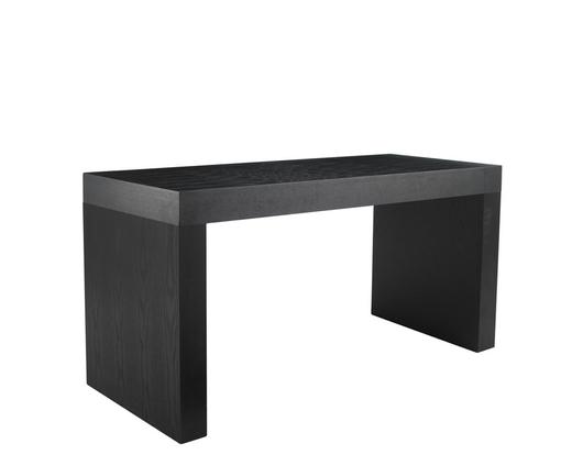 FARO C-SHAPE COUNTER TABLE - BLACK by Sunpan