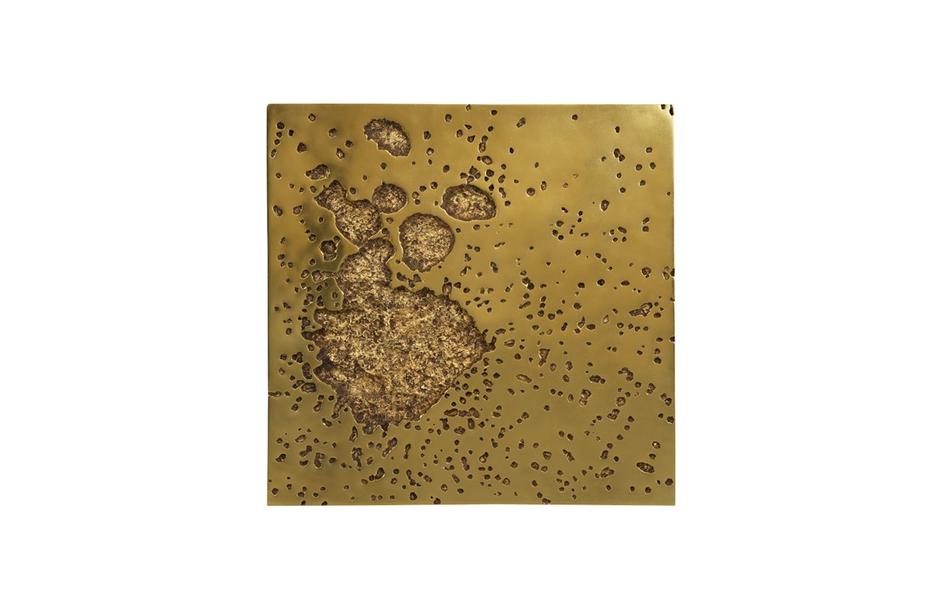 Splotch Wall Art, Square, Gold Leaf by PHILLIPS COLLECTION