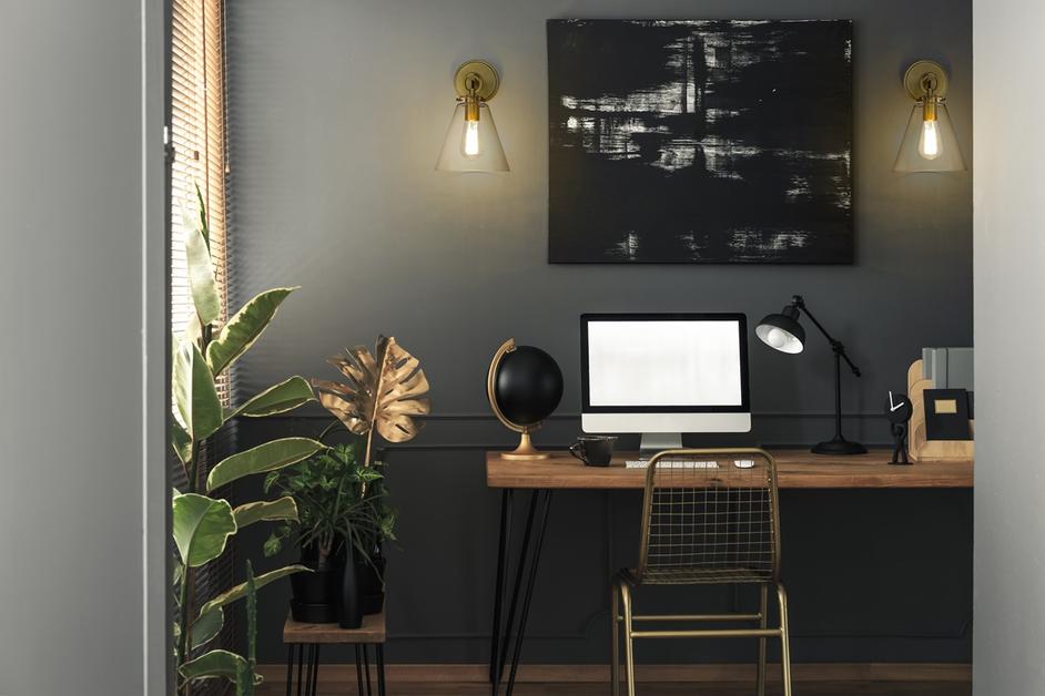 Harper 1 Light Wall Sconce in Rubbed Brass Finish by Z-Lite