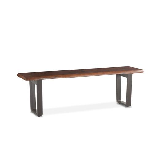 Loft 56" Bench Walnut by Home Trends & Design
