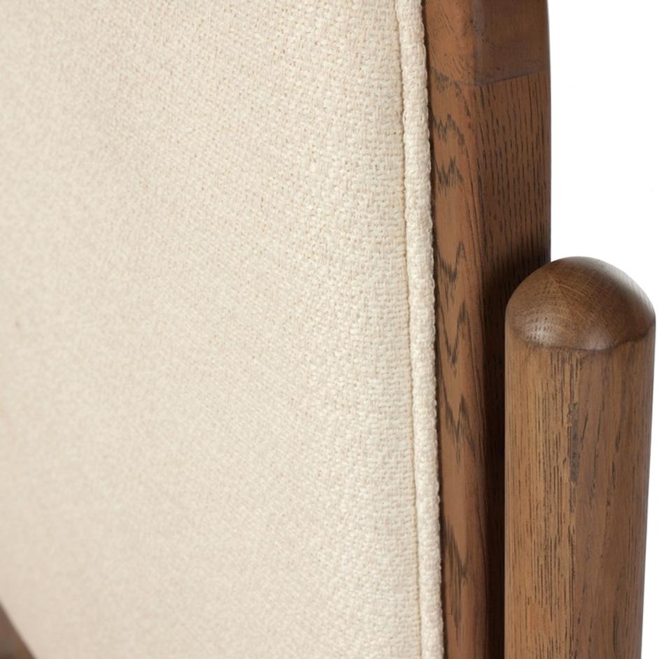 Caroline Bed In Smoked Oak In Queen by FOUR HANDS