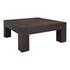 EVANDER COFFEE TABLE RUSTIC BROWN by Moes Home