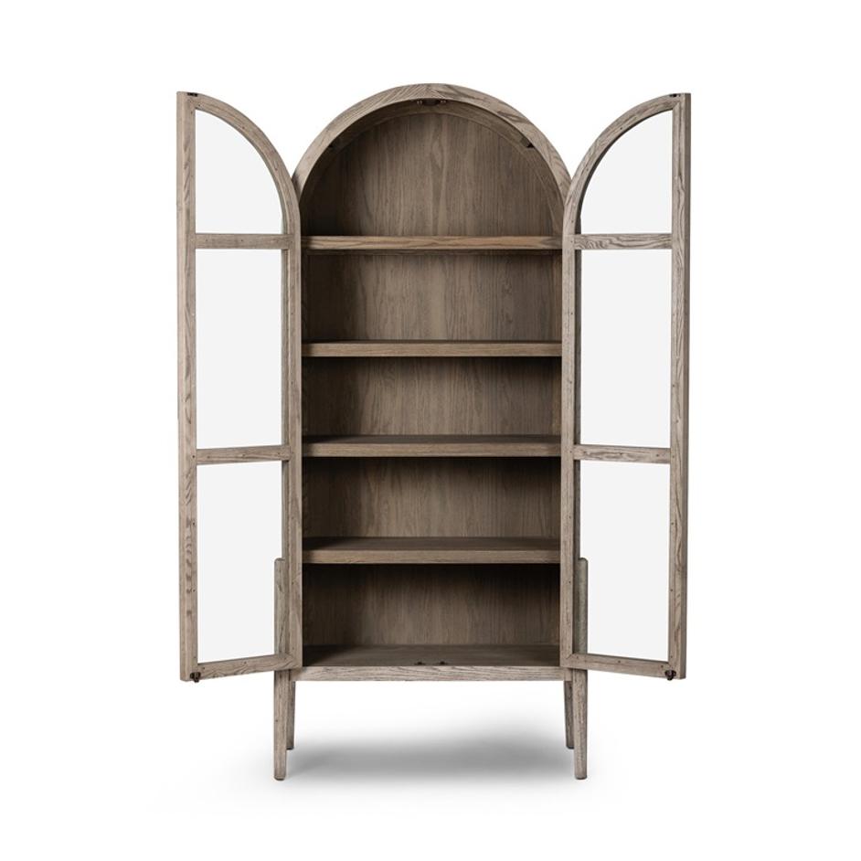 Tolle Cabinet - Rustic White Solid by Four Hands