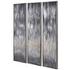 Gray Showers Hand Painted Canvases by Uttermost