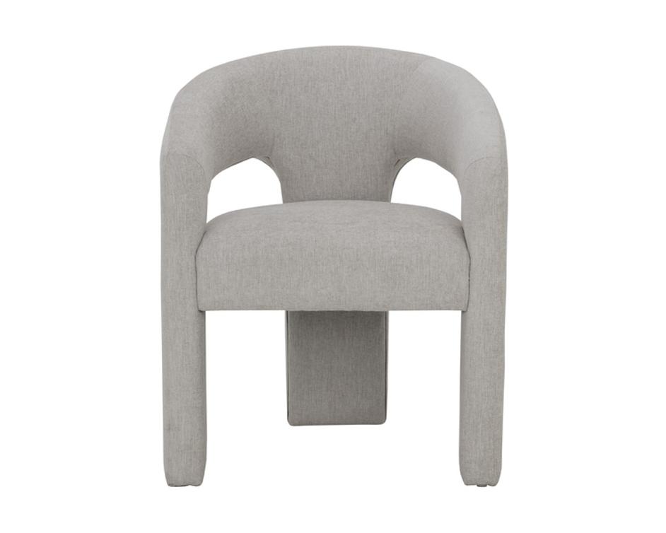 ISIDORE DINING ARMCHAIR - ERNST SANDSTONE by Sunpan
