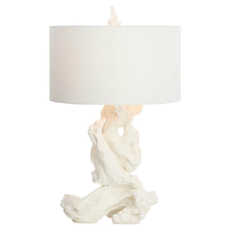 Driftwood Table Lamp | White by Cyan Design