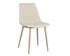 Drew Dining Chair - Champagne Gold - Antonio Linen by Sunpan