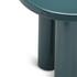 Teal Enamel End Table by Urbia Imports
