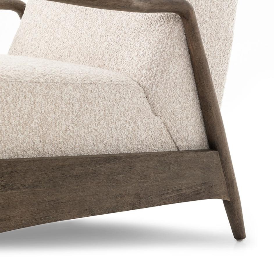 Braden Recliner - Sattley Fog by Four Hands