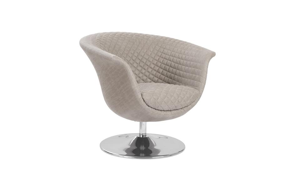 Autumn Swivel Chair, Vintage Gray Taupe by PHILLIPS COLLECTION