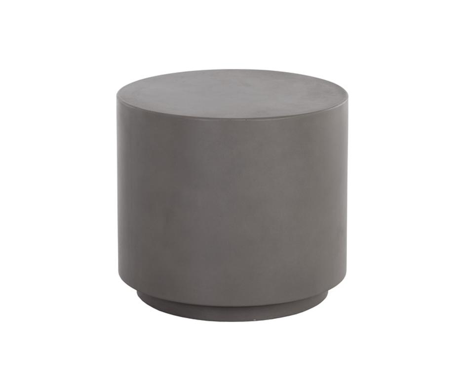 RUBIN END TABLE - GREY by Sunpan