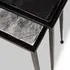 Dalston Cast Glass Nesting Tables in Smoked by FOUR HANDS