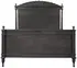 Owen Bed, Queen, Pale by Noir Furniture