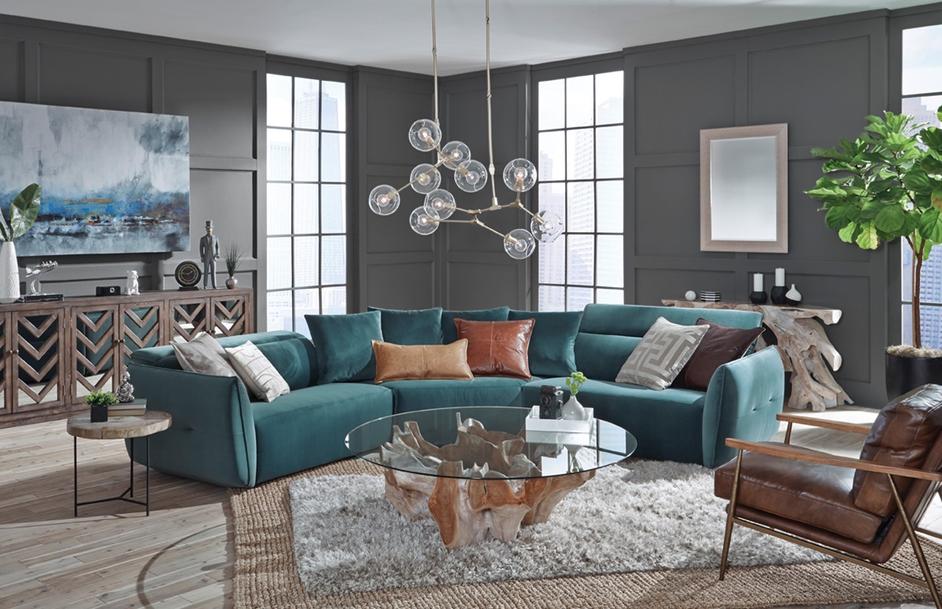 Cypress Root Console Table 59-60" by Classic Home