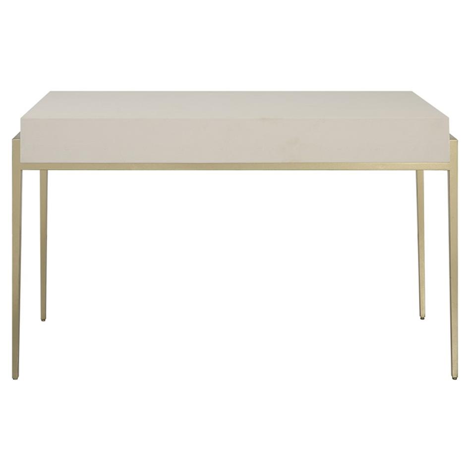 Jewel Modern White Desk by Uttermost