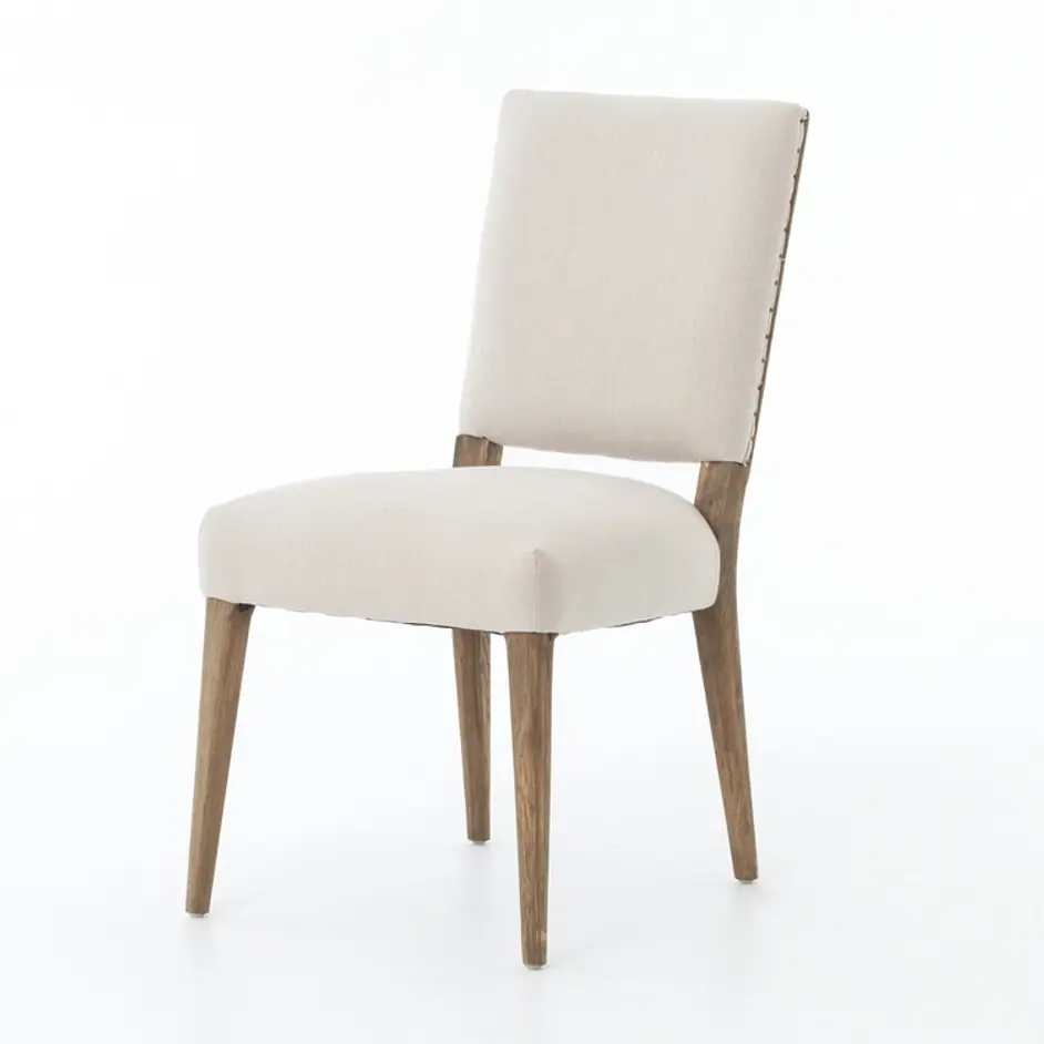 Kurt Dining Chair-Dark Linen by FOUR HANDS