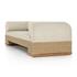 Joss Outdoor Sofa In 106" In Natural Teak by FOUR HANDS