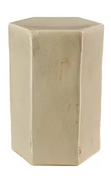 Porto Ceramic Indoor/Outdoor Side Table-Large, Pistachio by Jamie Young