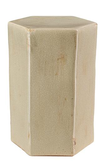 Porto Ceramic Indoor/Outdoor Side Table-Large, Pistachio by Jamie Young