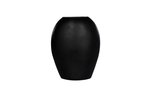 Pod Vase, Large, Black Matte by Phillips Collection