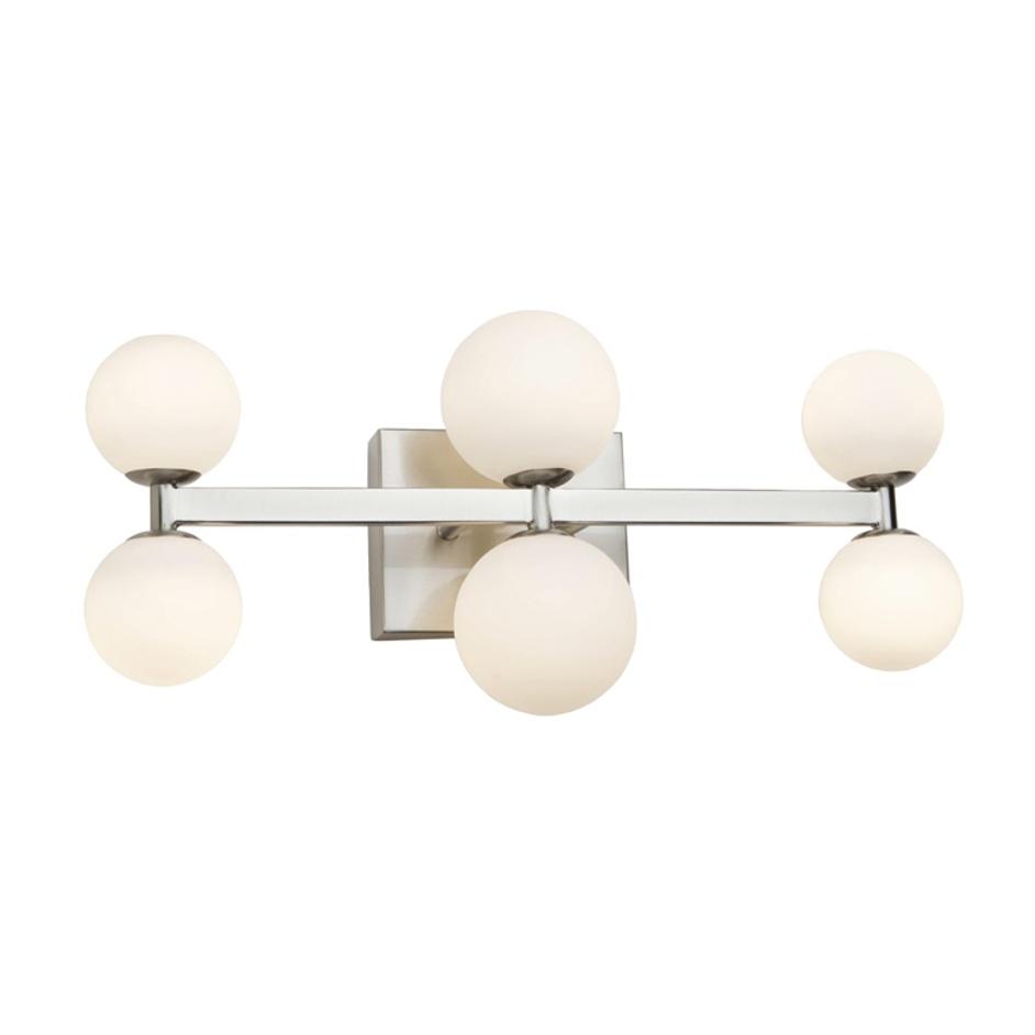 Hadleigh AC6616 Wall Light in Brushed Nickel by Artcraft