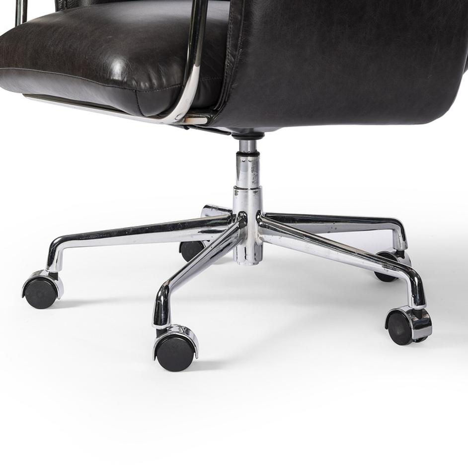 Sherman Desk Chair - Sonoma Black by Four Hands